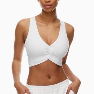 Golden Butter Volley Sports Bra, White size M